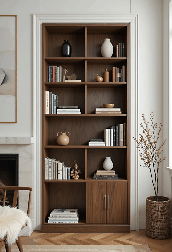 Bookshelf in Living room
