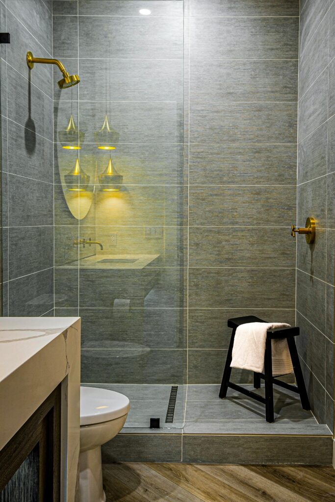 Bathroom Frameless Glass Shower