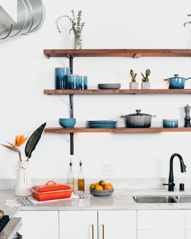 Open Shelf Kitchen