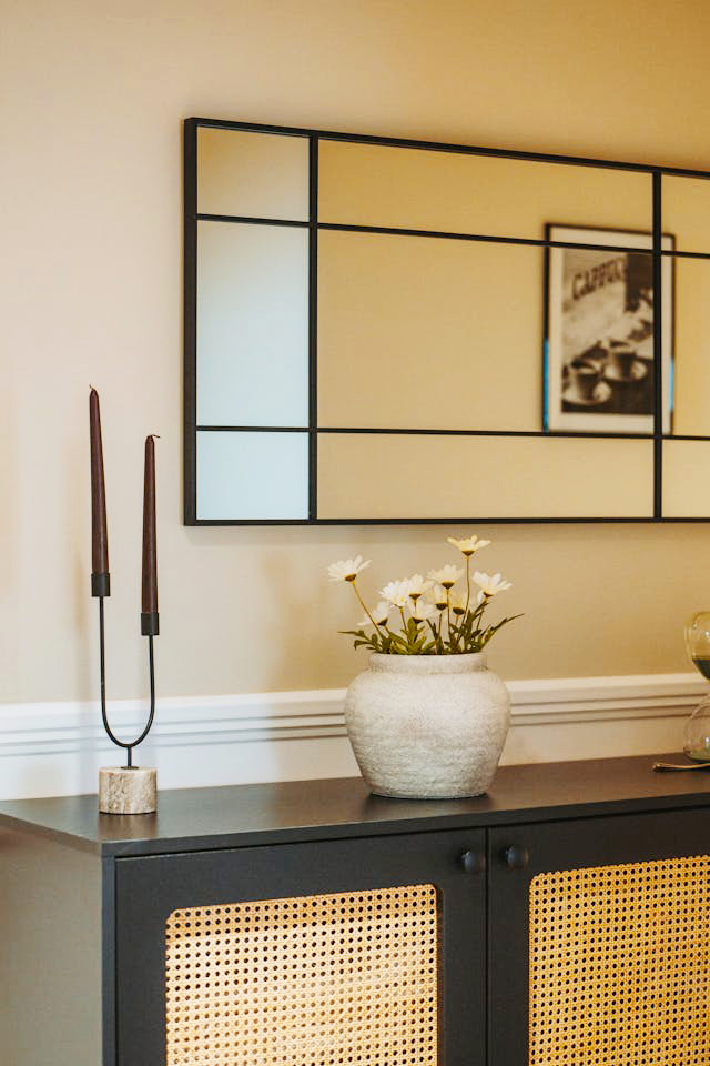 Paneled Mirror