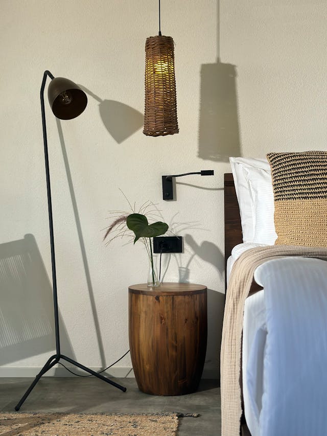 Wooden Bedside Table