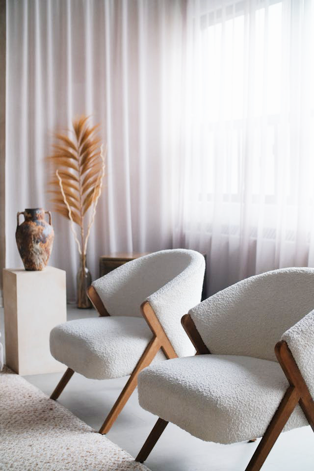 Two armchairs